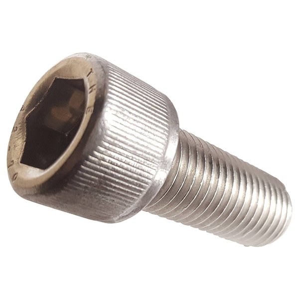 Newport Fasteners #12-24 Socket Head Cap Screw, 18-8 Stainless Steel, 1-1/4 in Length, 100 PK 521197-100